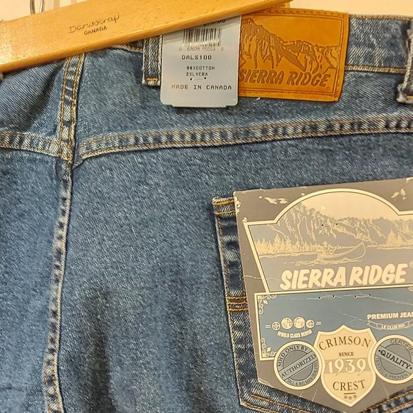 Size 52 Sierra Ridge Men’s Jeans *New* Made In Can - Picture 2 of 10
